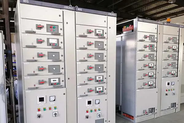MCC cabinet for denitrification project of Shanxi Xiaoyi 2 * 350MW low calorific value coal-fired power generation project