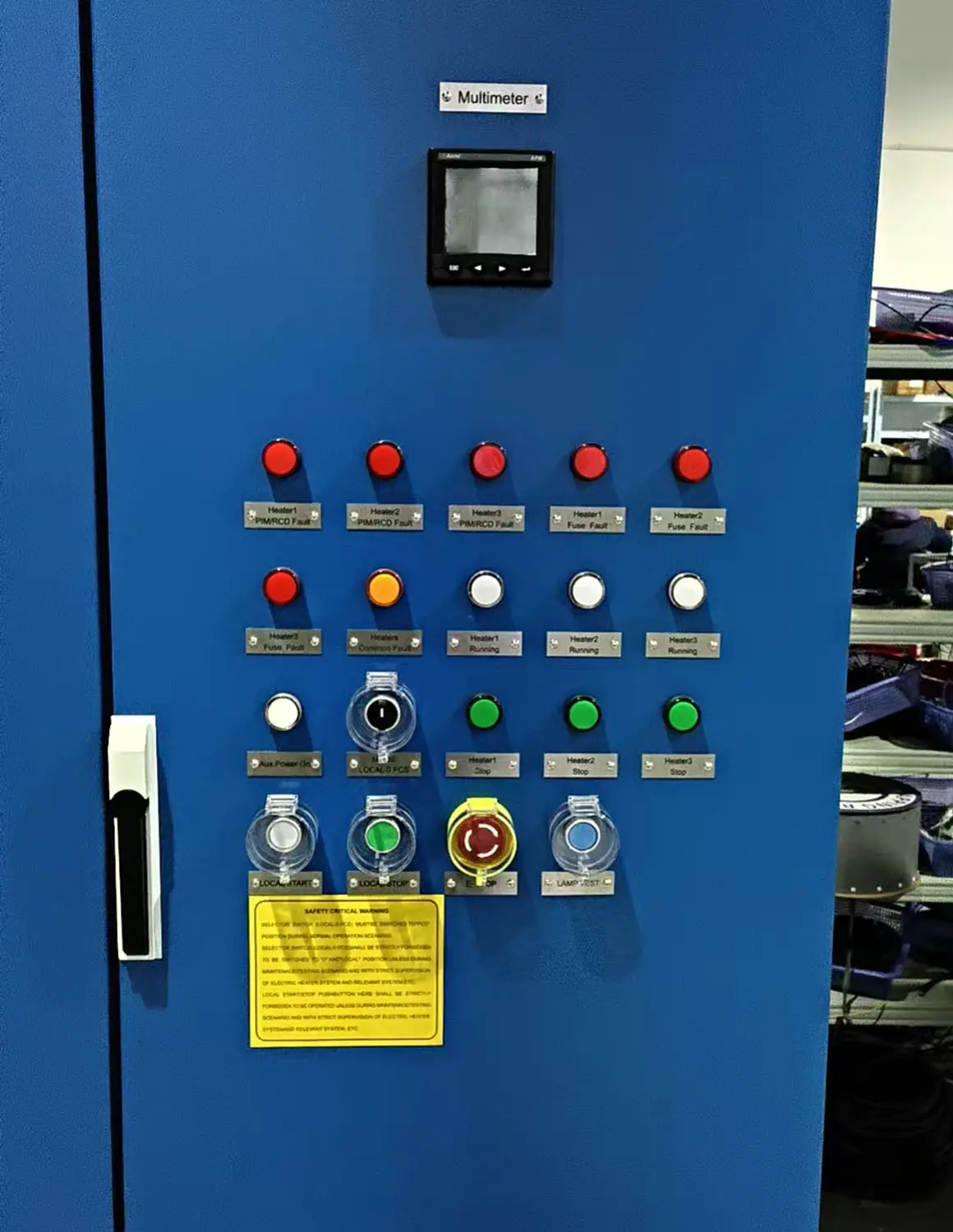 Marine electrical control cabinet 12